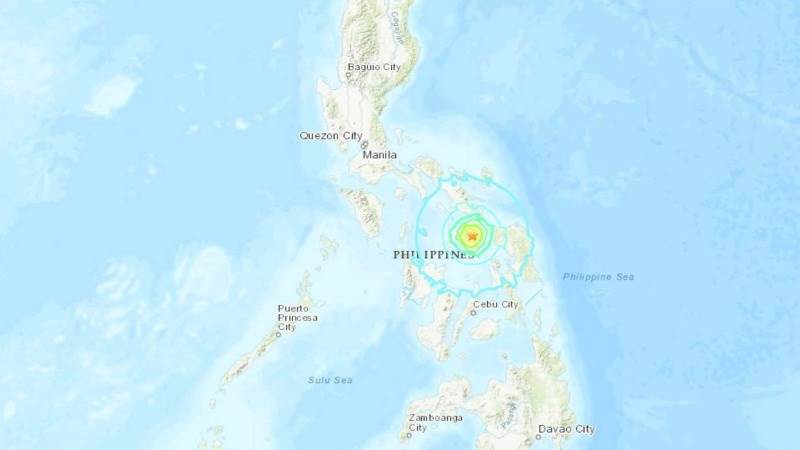 6.1-magnitude earthquake shakes central Philippines