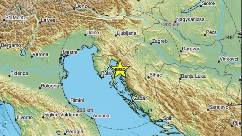 5.5-magnitude earthquake strikes Croatia