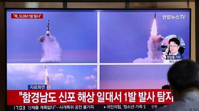 N. Korea fires ballistic missile toward East Sea