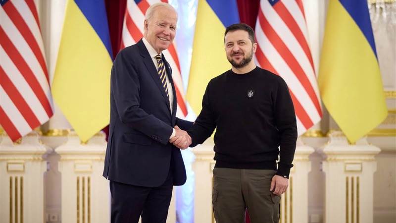 Biden arrives in Kiev ahead of 1st anniversary of war in Ukraine