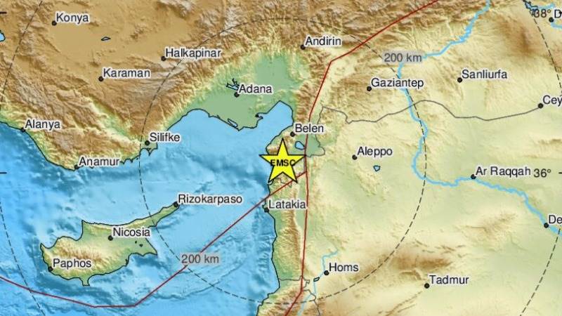 Syria-Turkey border area hit by two earthquakes