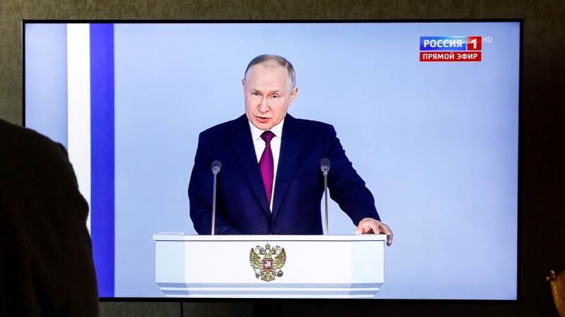 Putin: Russian economy shrank by 2.1% in 2022