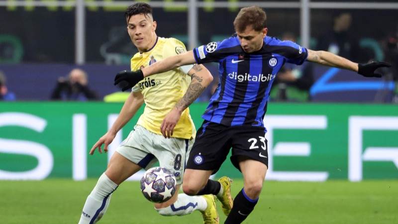 Inter beats Porto 1-0 in CL round of 16 first leg