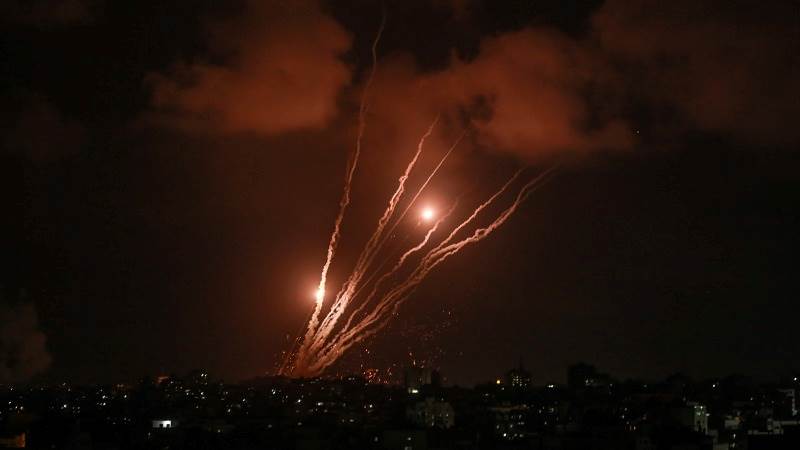 Israel intercepts missiles fired from Gaza