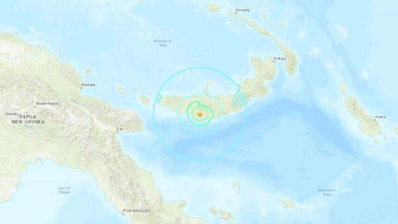 6.2-magnitude earthquake hits Papua New Guinea