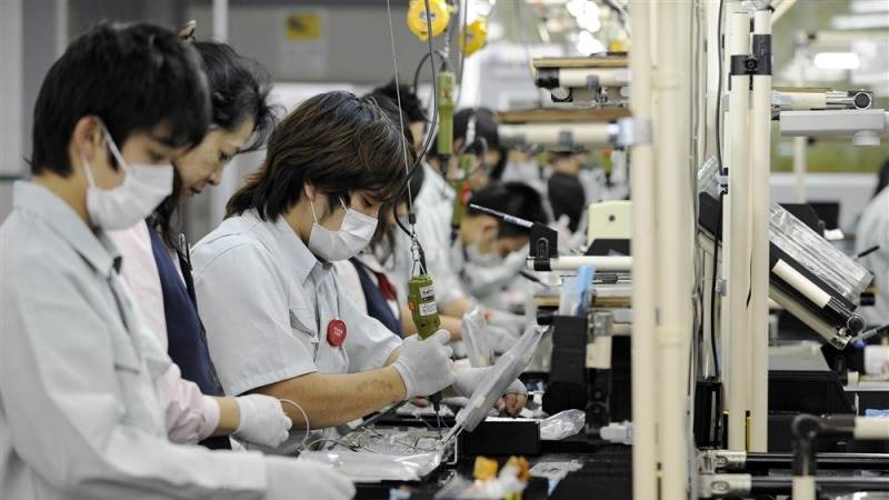 Japan’s industrial output went down by 2.3% in January