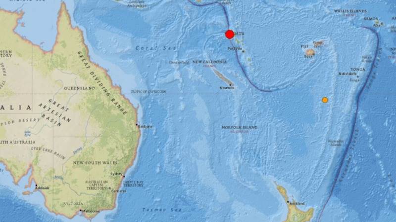 6.5-magnitude quake hits Vanuatu