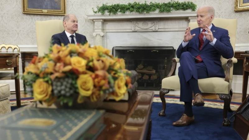 Biden, Scholz: Important to support Ukraine in lockstep