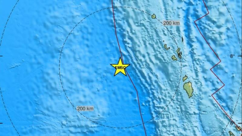 5.1-magnitude quake hits near Nicobar Islands