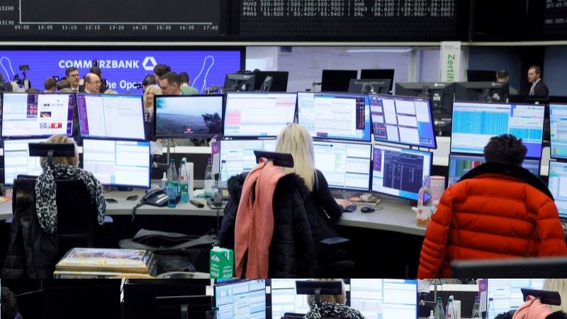 Europe mostly higher at open as data lines up