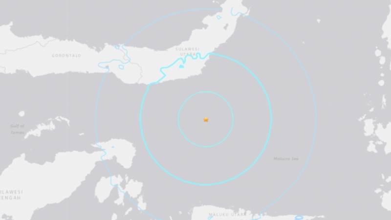 5.4-magnitude earthquake shakes Indonesia