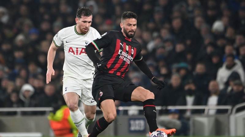 Milan garners CL quarter-finals spot beating Tottenham 1-0