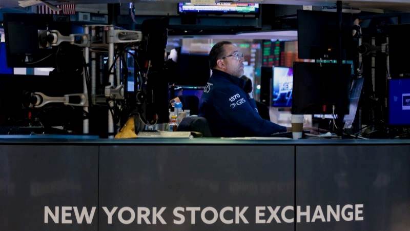 US markets open lower following nonfarm payrolls report