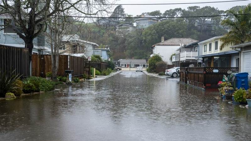 Evacuation orders in parts of California amid storms