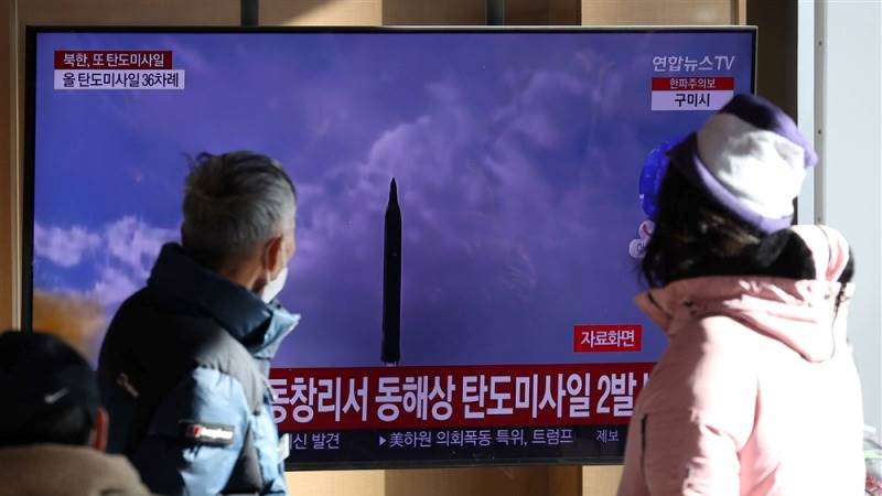 S. Korea says North fired two missiles Tuesday