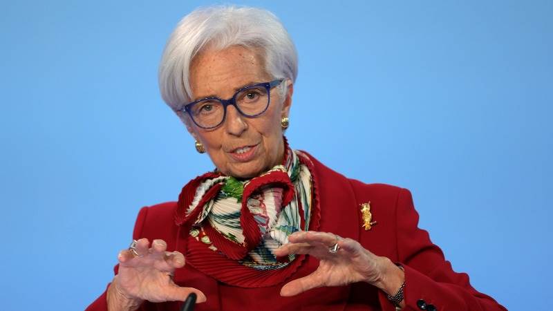 Lagarde: Financial tensions could dampen demand