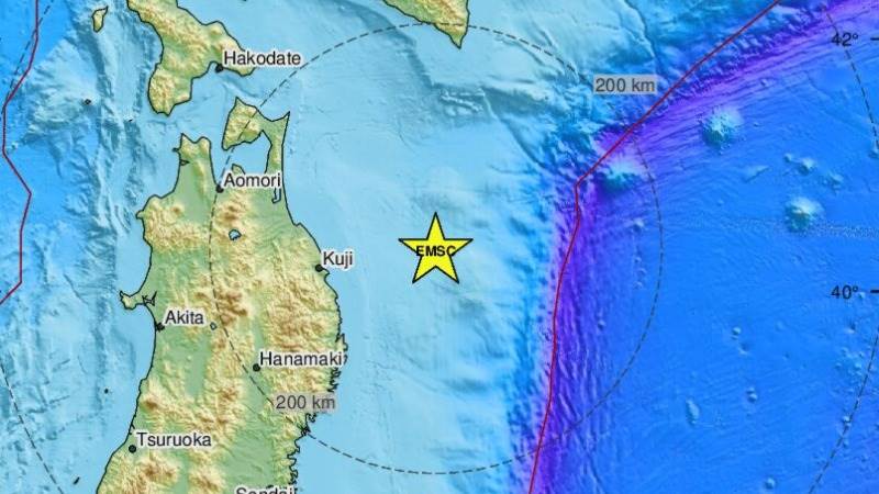 5.6-magnitude tremor hits off Japan’s Honshu coast