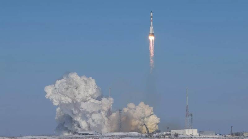 Russia launches rocket carrying military satellite