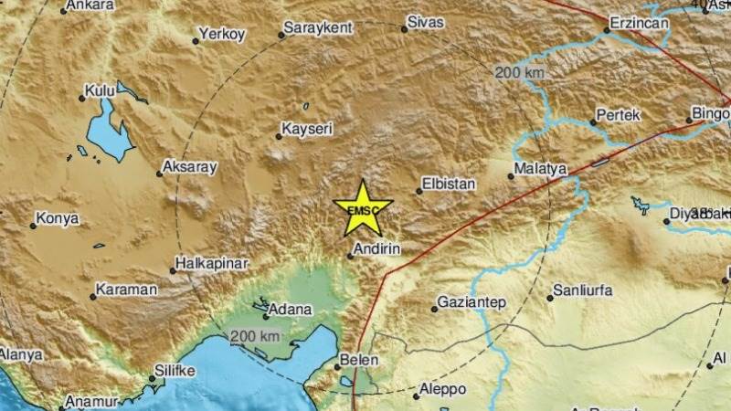 New 5.0 tremor hits Turkey-Syria border region