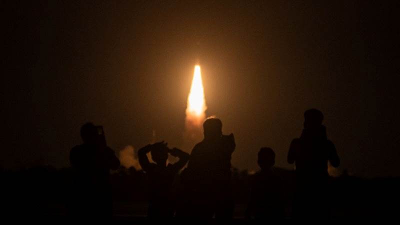 India launches LVM3 rocket with 36 satellites