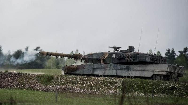 German Leopards said to have arrived in Ukraine