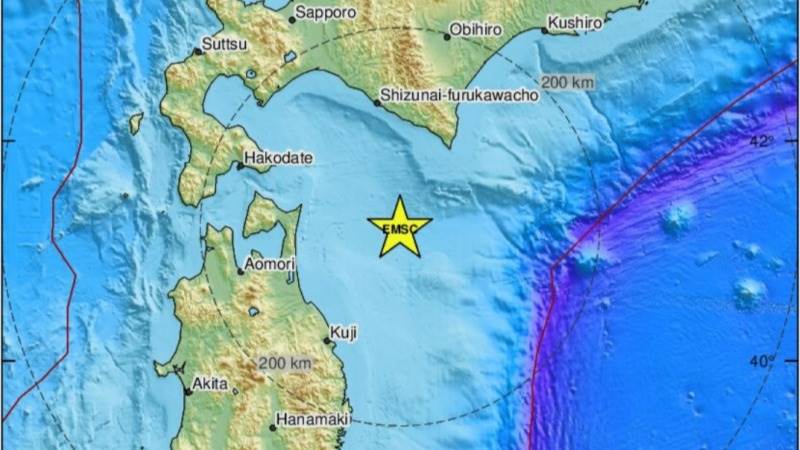 6.0-magnitude earthquake shakes Japan’s Hokkaido