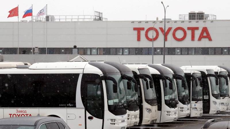 Russia takes over Toyota’s St. Petersburg plant