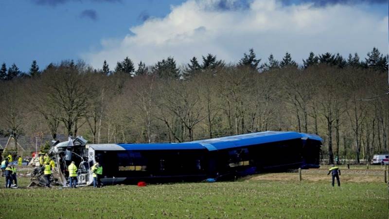 One dead, 30 injured in Netherlands train crash