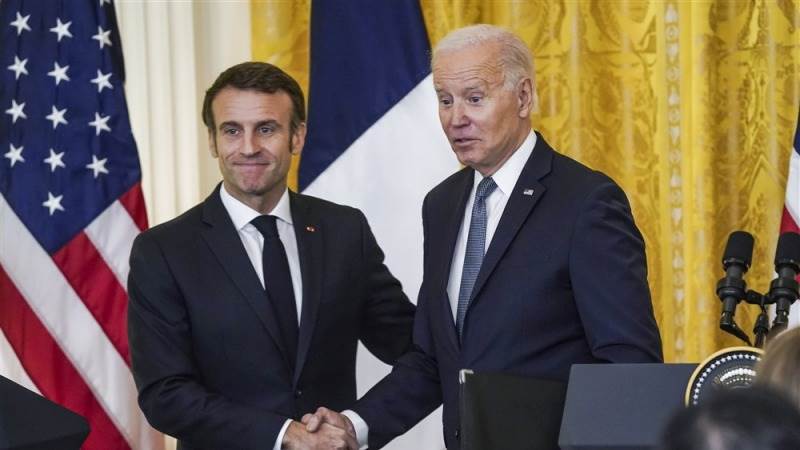 Macron held talks with Biden ahead of his Beijing trip