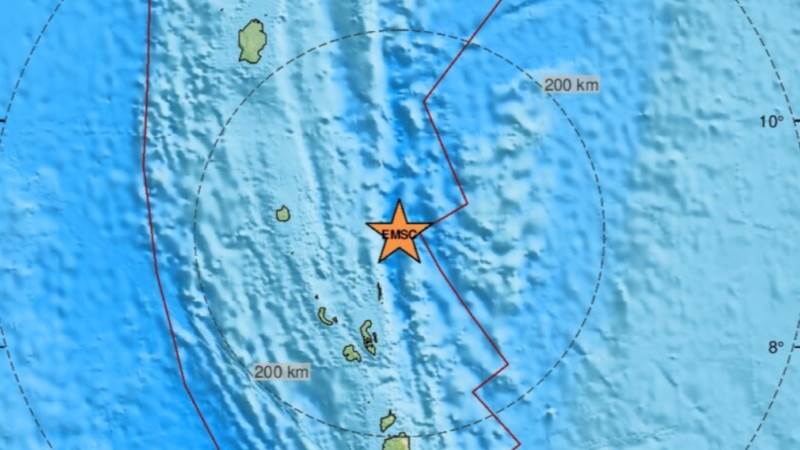 5.8-magnitude earthquake shakes islands in India