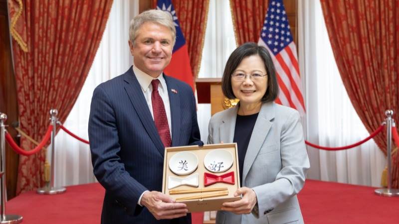 China sanctions US congressman over Taiwan visit