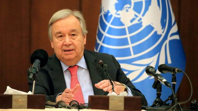 UN concerned about report on US spying on Guterres