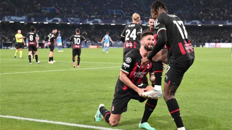 Milan reach Champions League semis after draw with Napoli