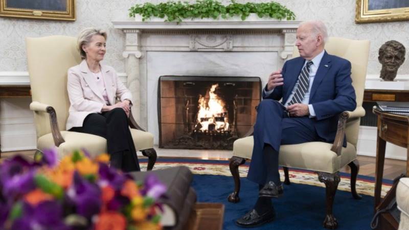 Biden, von der Leyen discuss her visit to China