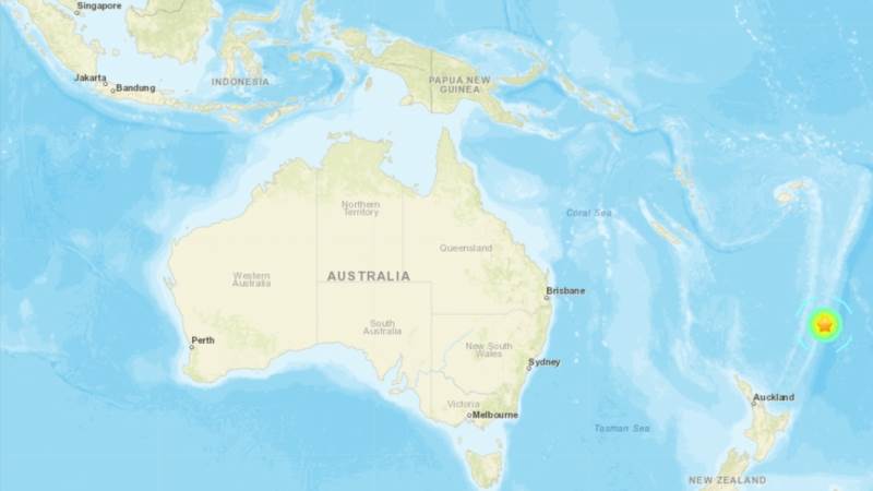 7.3-magnitude earthquake hits New Zealand’s Kermadec Islands