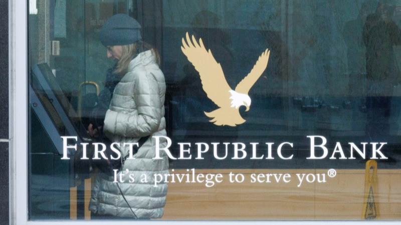 First Republic Bank trading halted