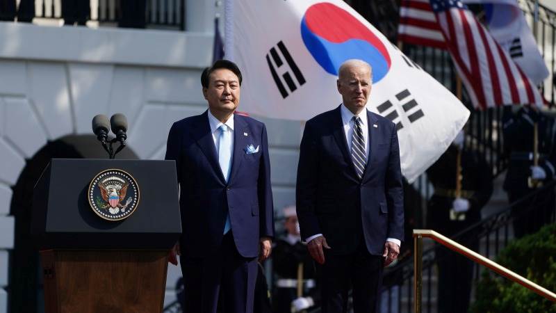 Biden, Yoon talk US-S. Korea’s ‘unbreakable bond’