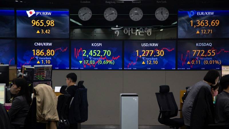 Asia trades mixed ahead of busy earnings day