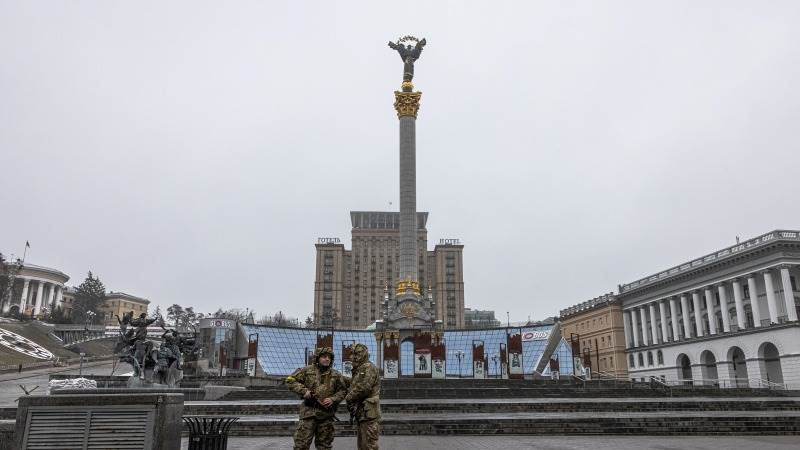 Drones reportedly spotted over center Kiev