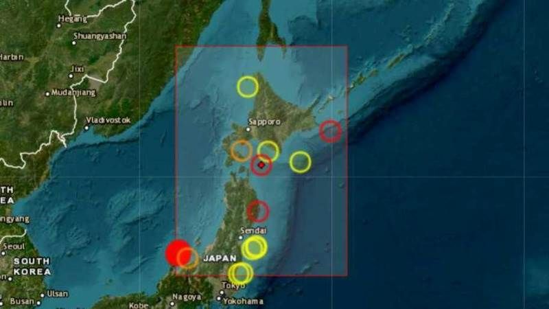 5.9-magnitude earthquake shakes Hokkaido, Japan