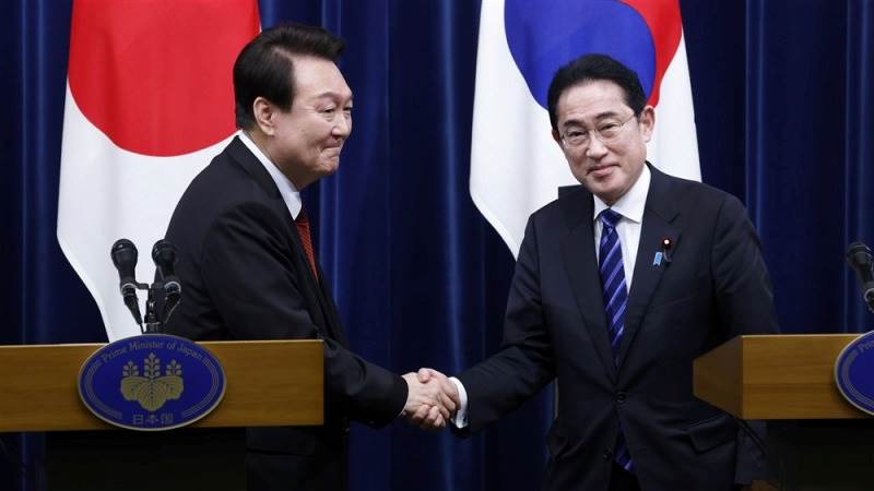 Japan’s Kishida returns visit to South Korea