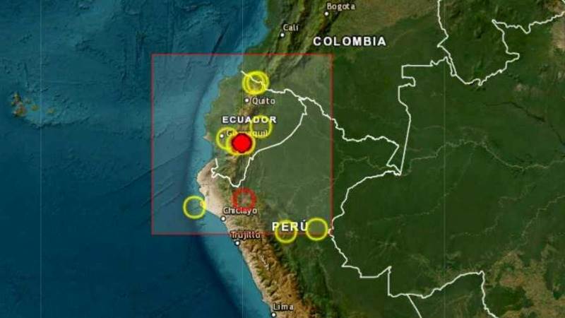 5.2-magnitude earthquake shakes Ecuador