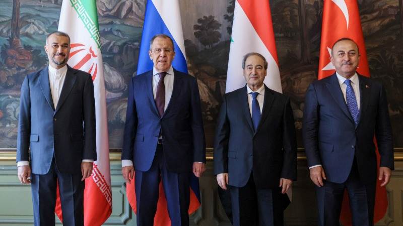 Cavusoglu: Constructive quadripartite Moscow summit