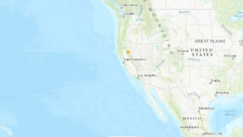 5.5-magnitude earthquake hits northern California