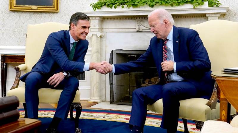 Biden, Sanchez reaffirm ‘unwavering’ support for Kiev