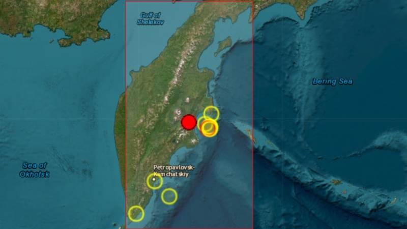 5.2-magnitude earthquake shakes Kamchatka