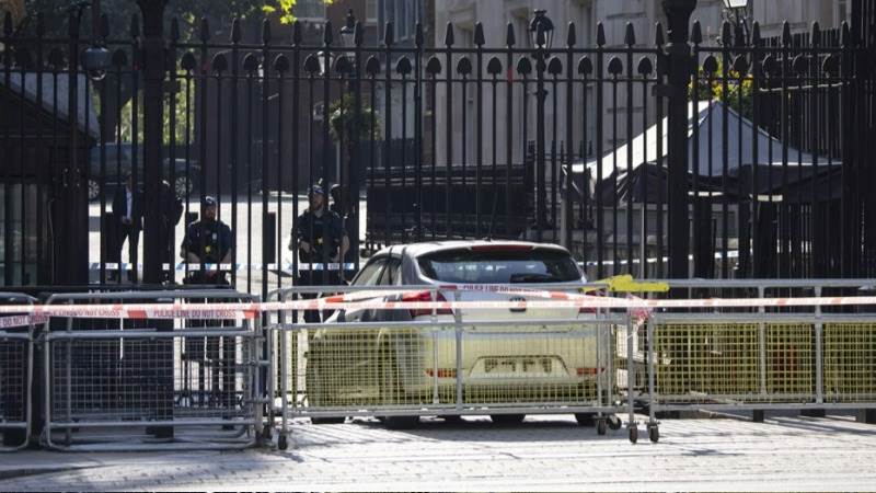 UK PM’s office car crash not terror-related