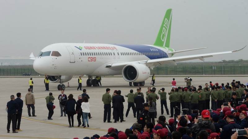 China’s first large passenger jet completes commercial flight