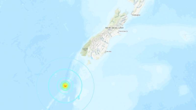 6.6-magnitude earthquake shakes New Zealand