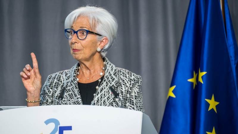 Lagarde: Inflation too high, will persist too long